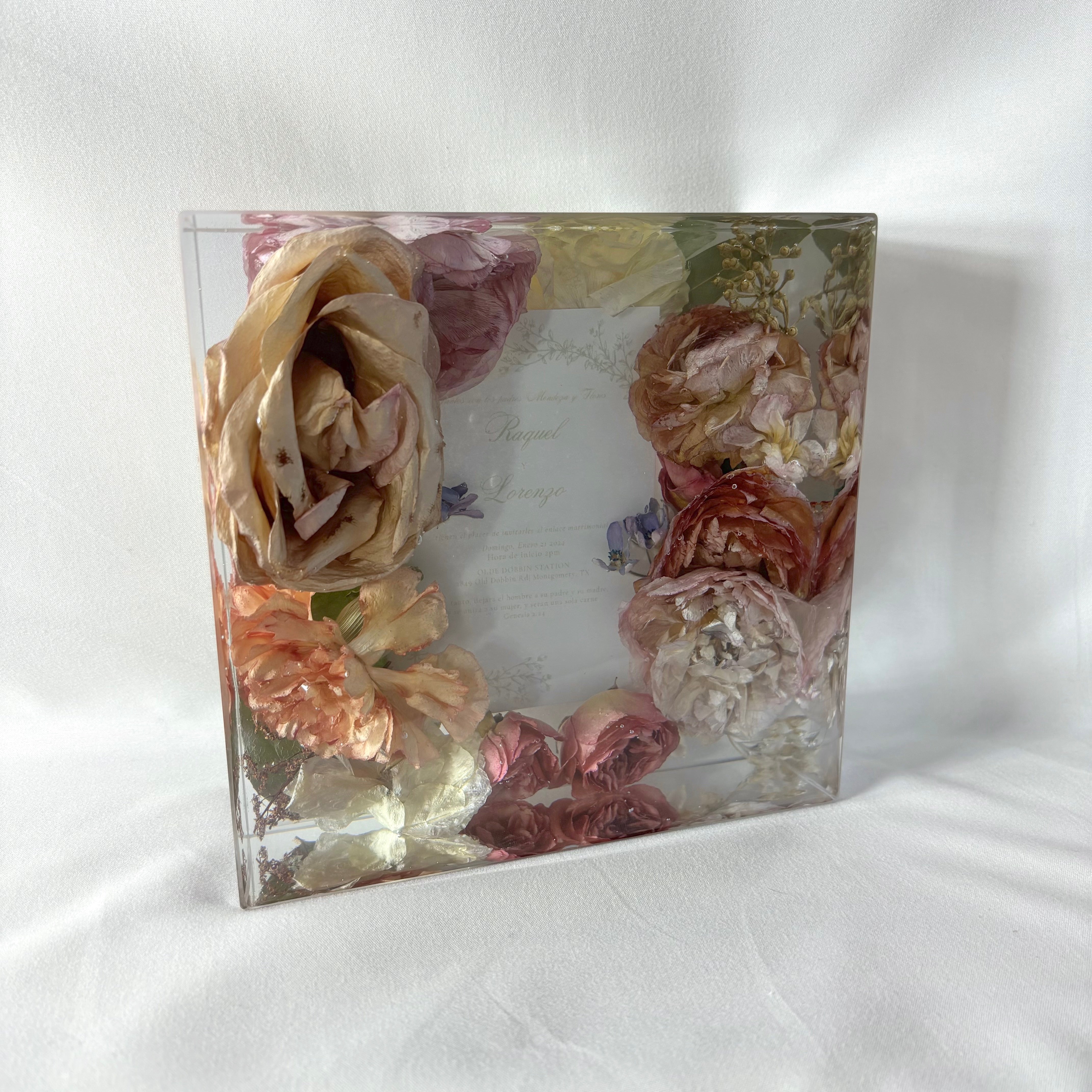 6”x6” Moldi Floral purchases Preservation Mold