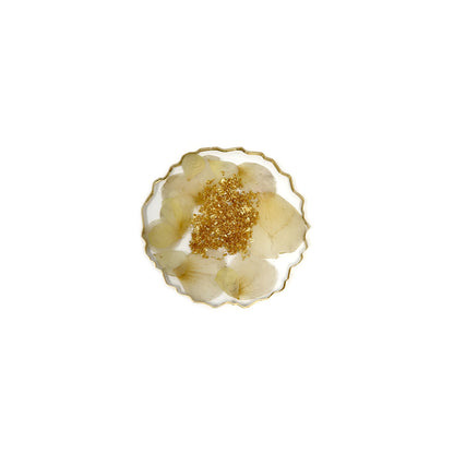 Geode Petal Coasters - Set of 4