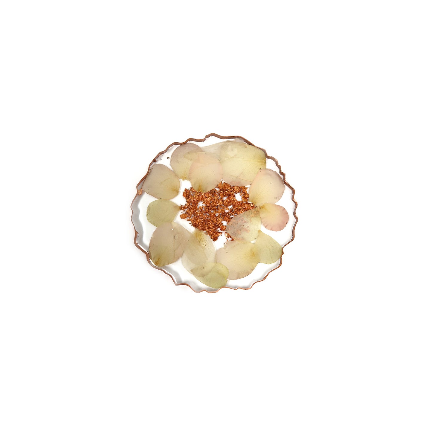 Geode Petal Coasters - Set of 4