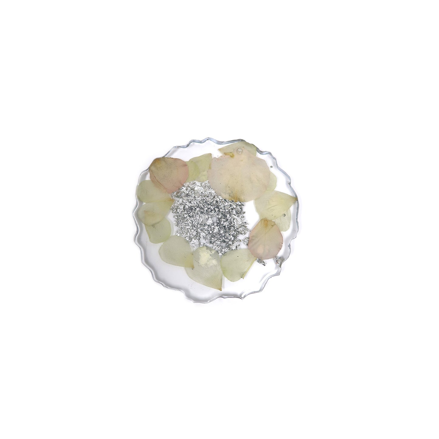 Geode Petal Coasters - Set of 4