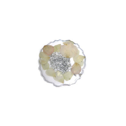 Geode Petal Coasters - Set of 4