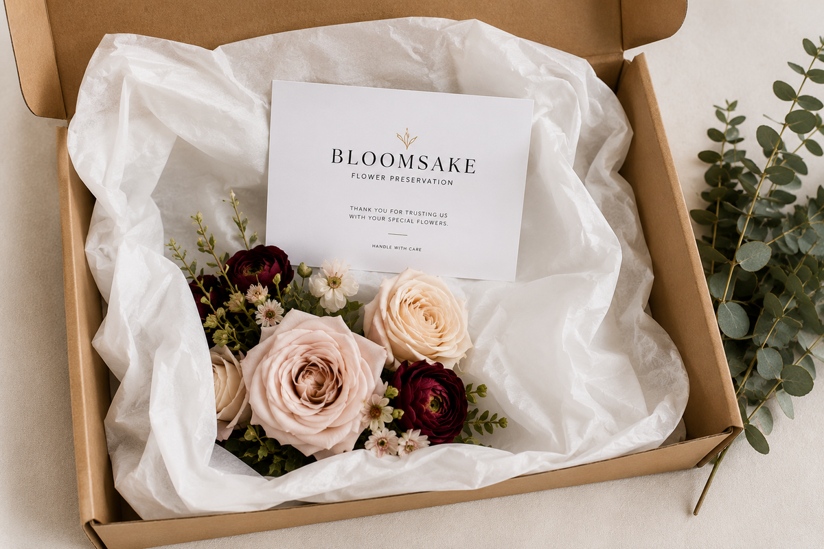 Flower shipping box