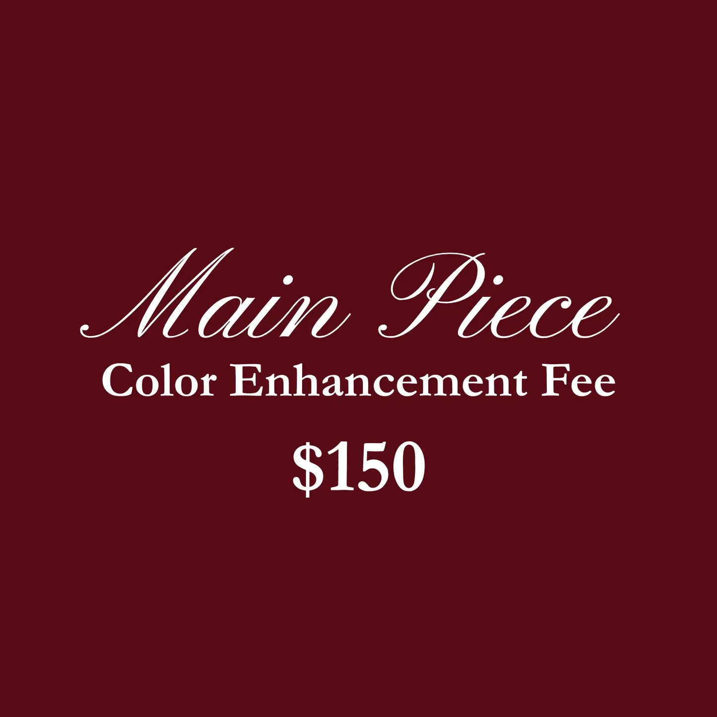 Main Piece - Color Enhancement Charge Bloomsake