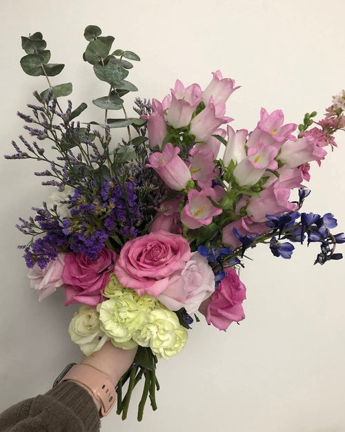 Before flower preservation