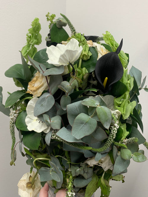 Before flower preservation