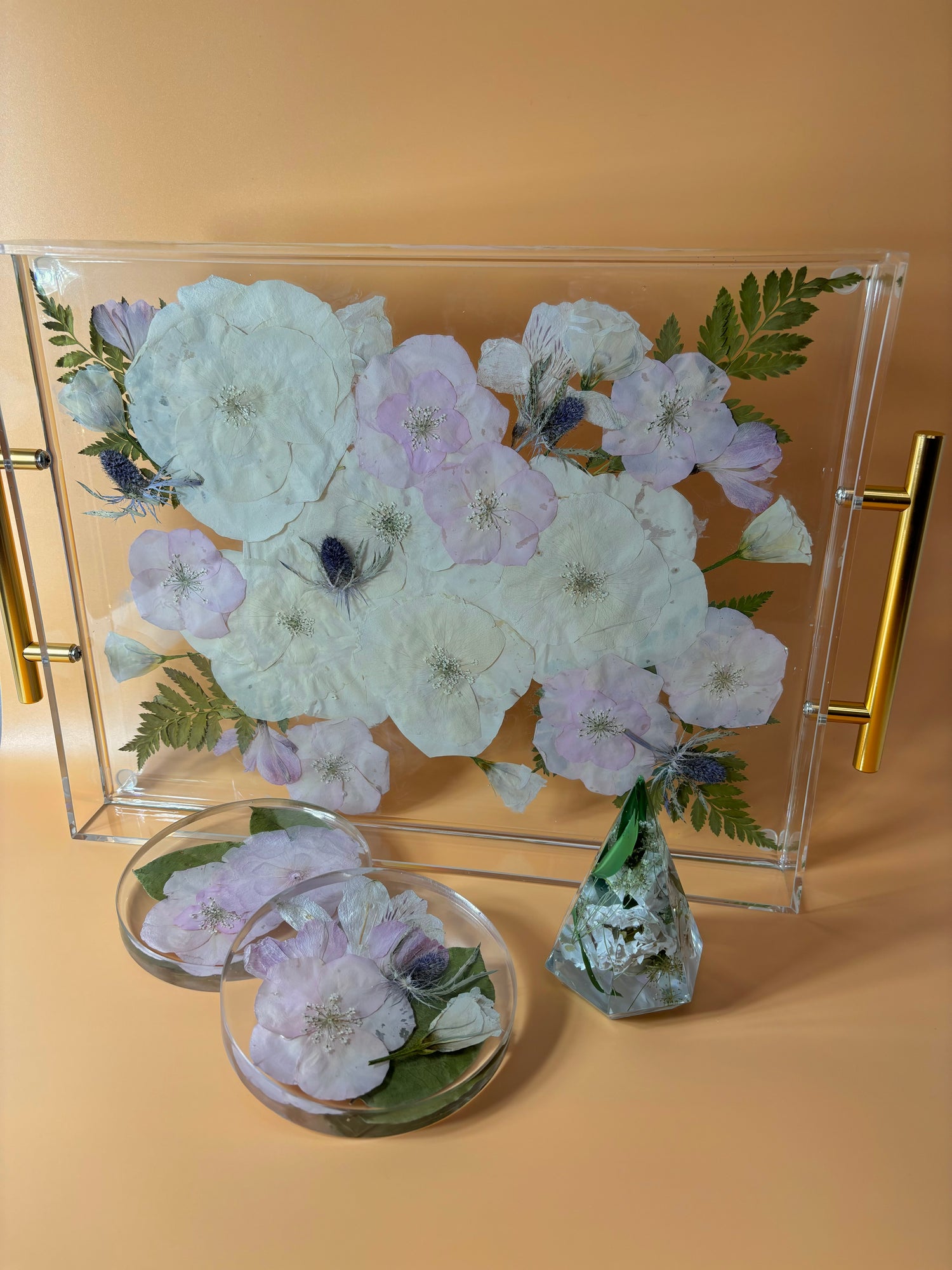 Bridal bouquet resin preservation 