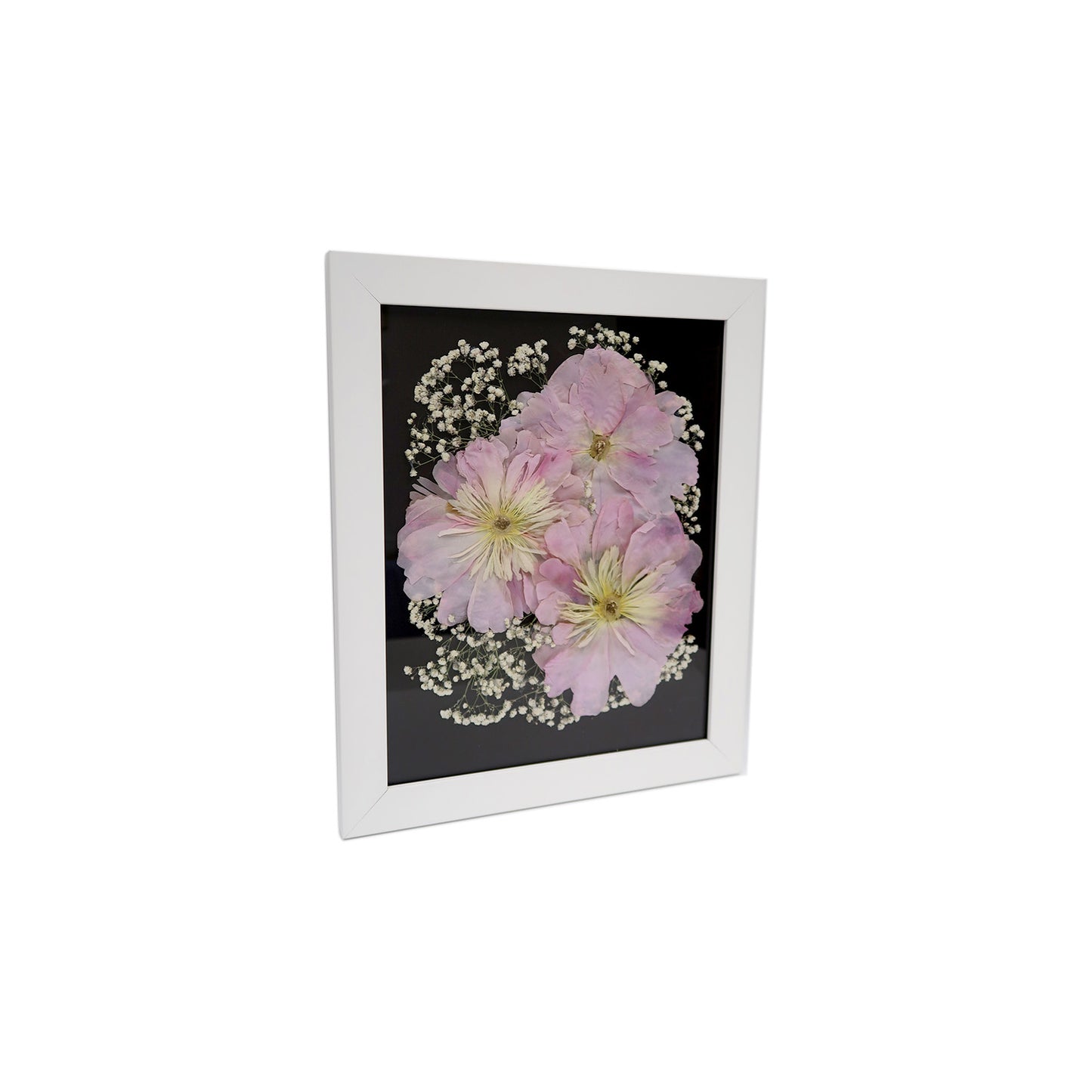 Custom Preserved Flower Frame highlighting the unique charm of preserved blooms, capturing special moments beautifully.