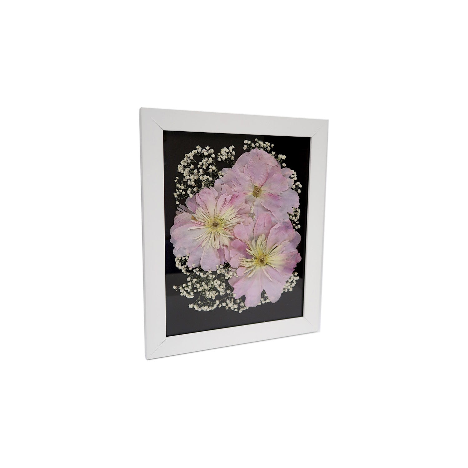 Custom Preserved Flower Frame highlighting the unique charm of preserved blooms, capturing special moments beautifully.